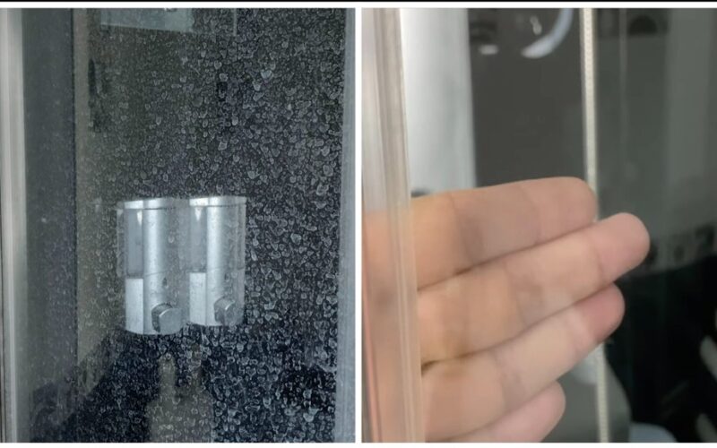 shower cabin shines easily