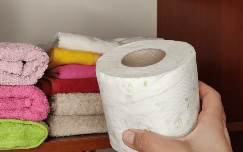 tualetinio popieriaus skalbinių kvapo triukas