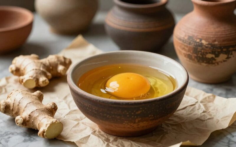 senovinis kiaušinio mišinio receptas