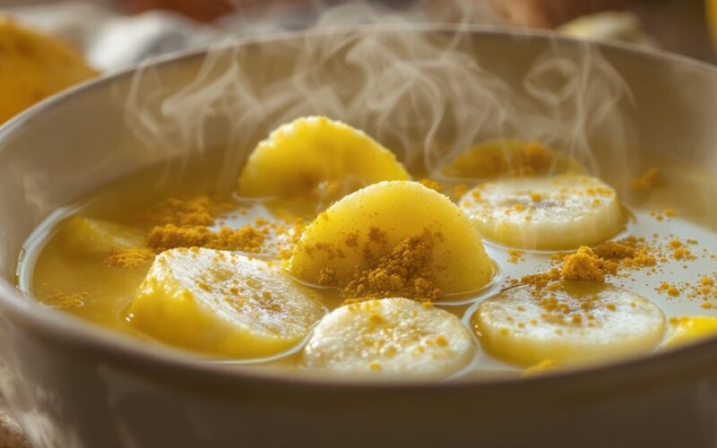 bananai karštame vandenyje