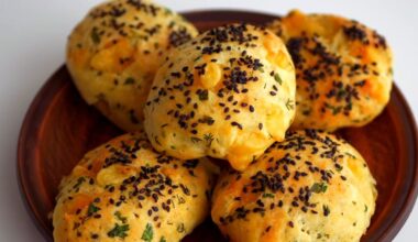 sūriuotos žolelių bandelės pradžiugina vyrą