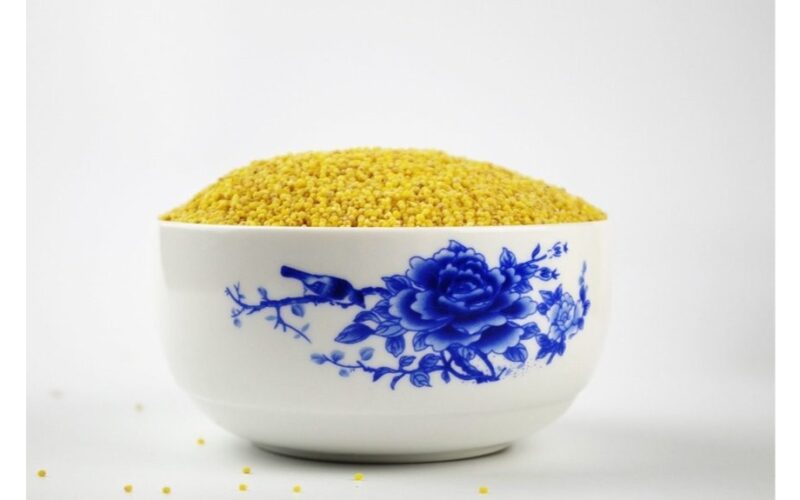 virti miežius į purią atskirų grūdų konsistenciją