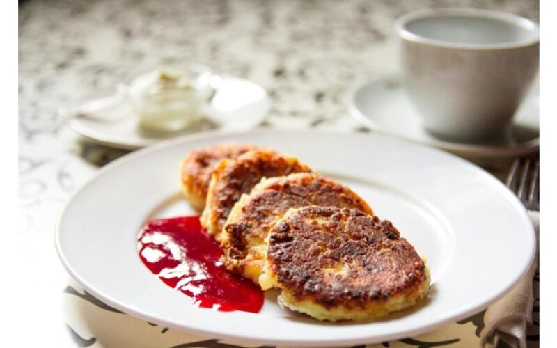 varškės blynai be miltų