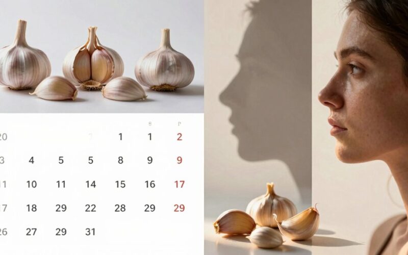 kasdienio česnako skiltelė mėnesio ilgalaikiai poveikiai