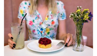 desertas atskirai nuo pagrindinio patiekalo