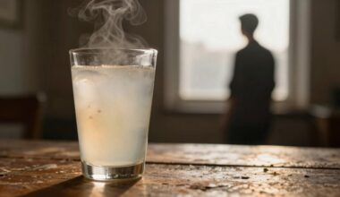 gėrė sūriu šiltu vandeniu rytais