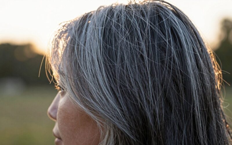 ankstyvas žilimas reiškia ilgaamžiškumą