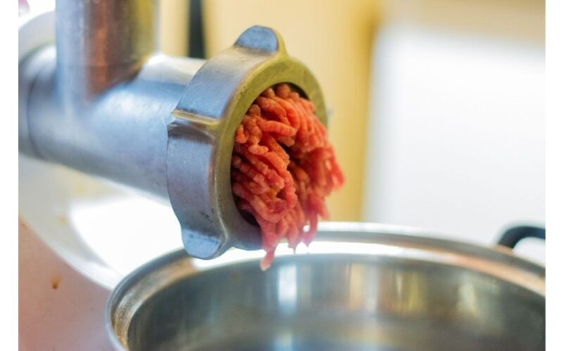 mėsos malūnėlis užsikimšo vienai minutei