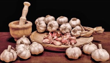 garus česnakas mikrobangų krosnelėje lengvam lupimui