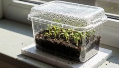 niekada nedėkite daigų ant palangės