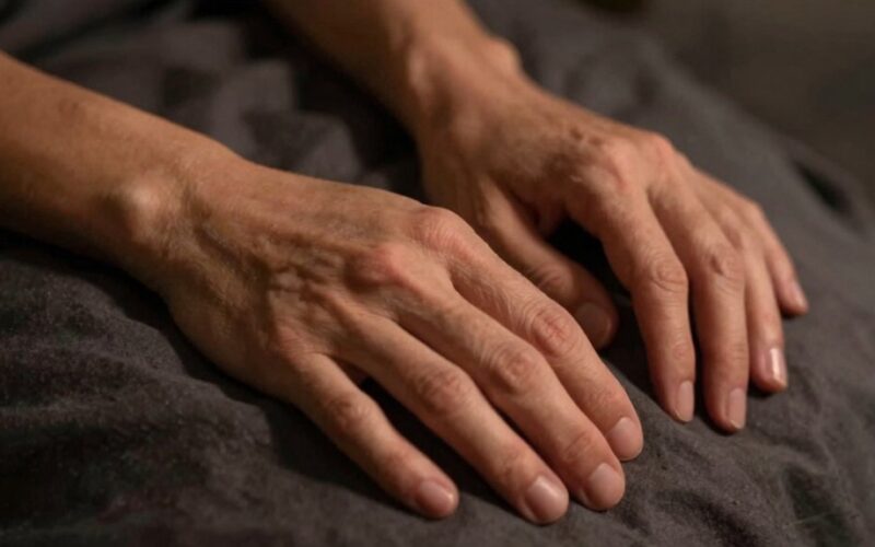 nakties rankos nejautrumas (pirštų tirpimas)