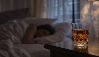 vienas stiklinė prieš miegą