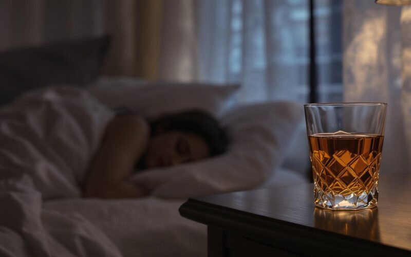 vienas stiklinė prieš miegą
