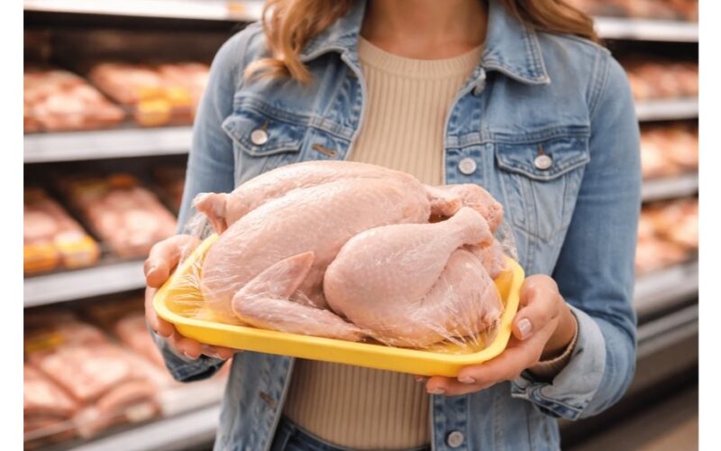 pašalinkite priedus iš parduotuvėje pirktos vištienos