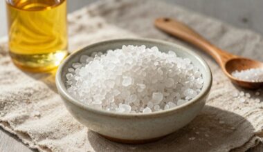 druska ir aliejus priemonė