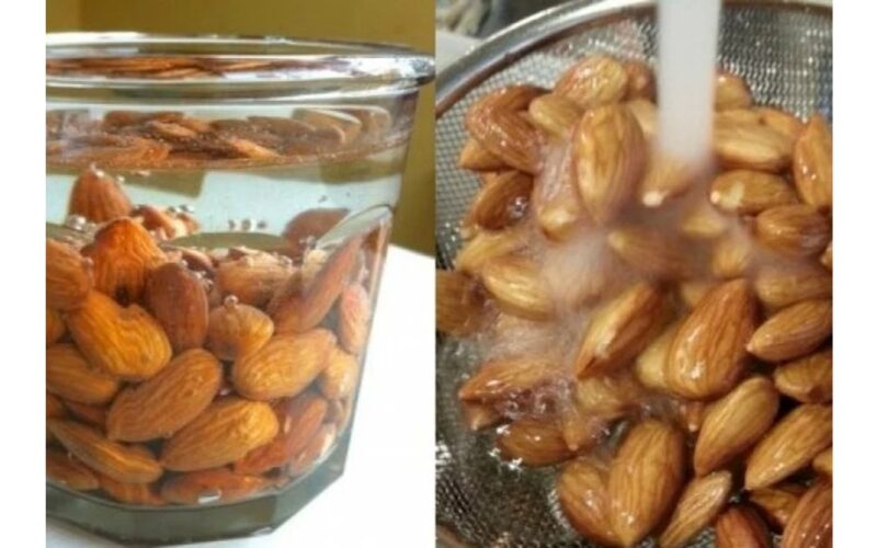 ji migdė migdolus per naktį