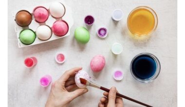 toksiškos Velykų dažų priemonės