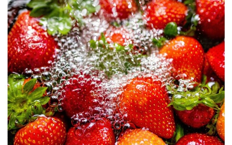 vaisių ir daržovių plovimas muilu