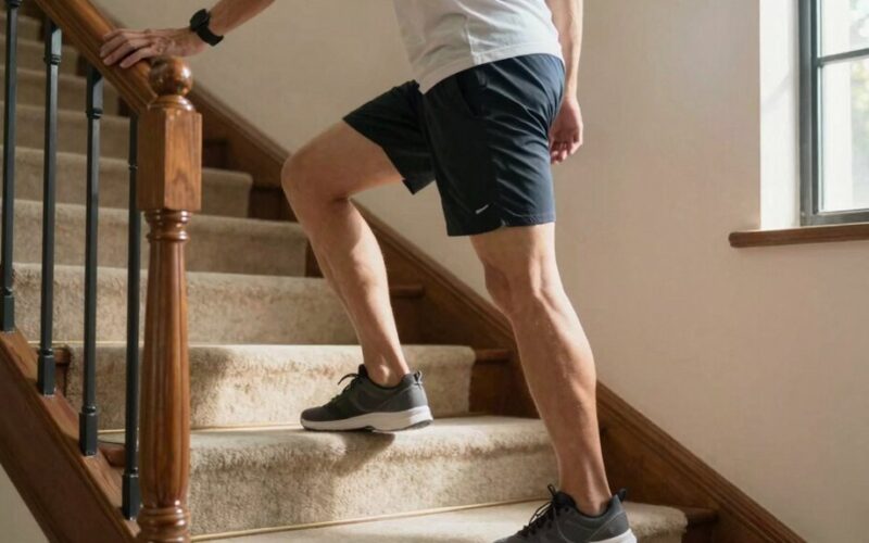 lipti laiptais nekenkiant sveikatai