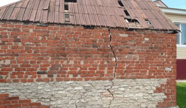 įtrūkusi namo siena remontas daryk pats