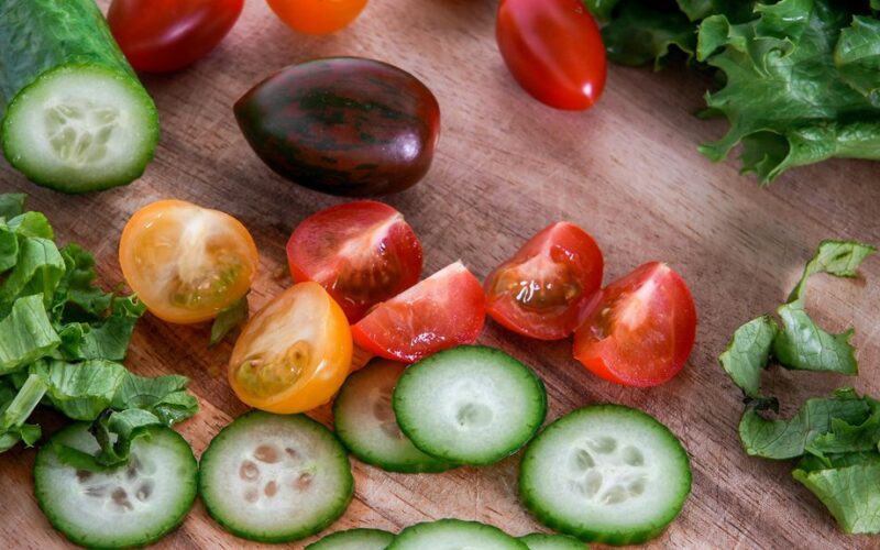 agurkas prieš pomidorą sveikatos palyginimas