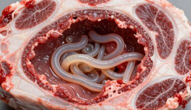 pavojingos mėsos perduodamos parazitinės rūšys