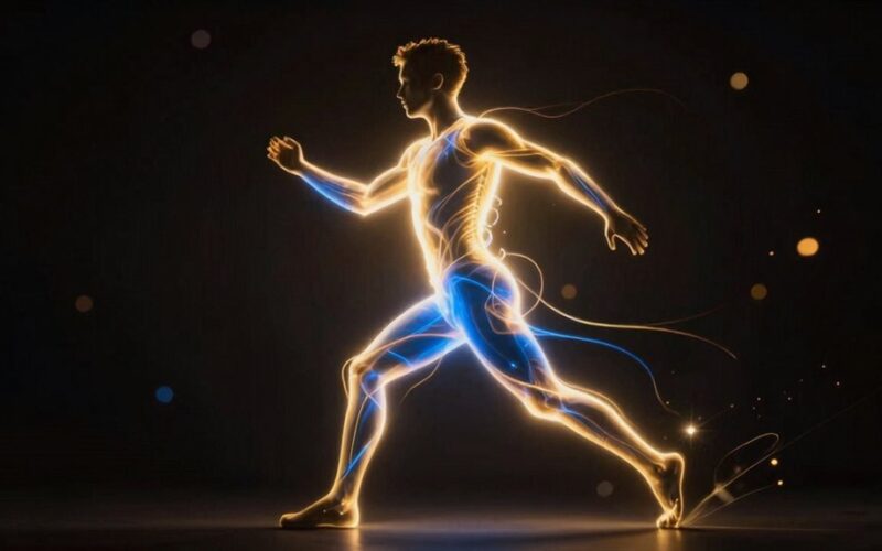 nedėkite šviesos ant kūno