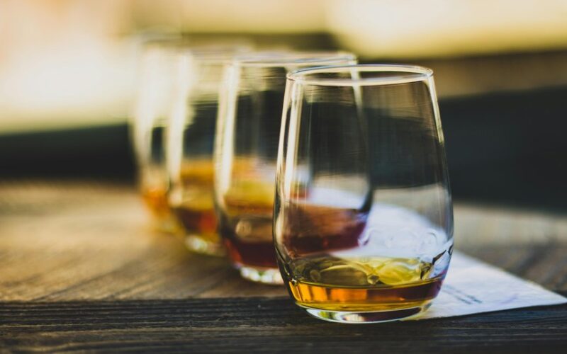 keturių rūšių gėrimai