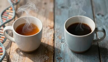 kavos poveikis priklauso nuo genetinių ypatybių