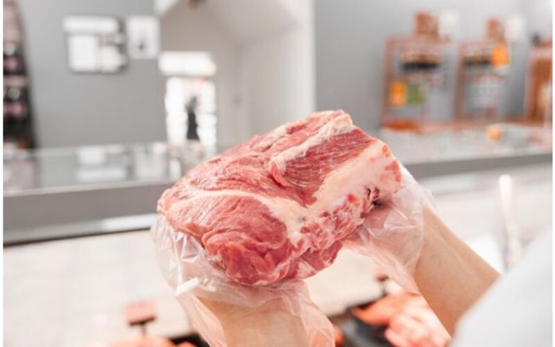 mėsos skyriaus pavojus įspėjimas