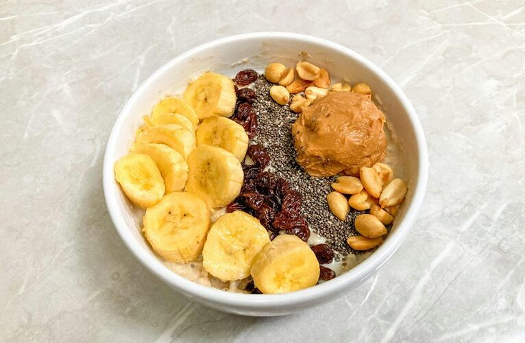 įdėkite sviesto į šaltą košę