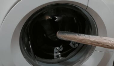 dėti foliją į skalbimo mašiną