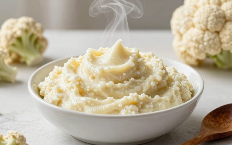 pakeiskite žiedinius kopūstus į košę