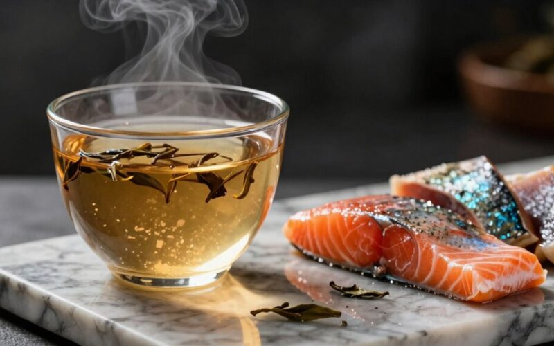 arbata pakeičia žuvį, turtingą kalciu