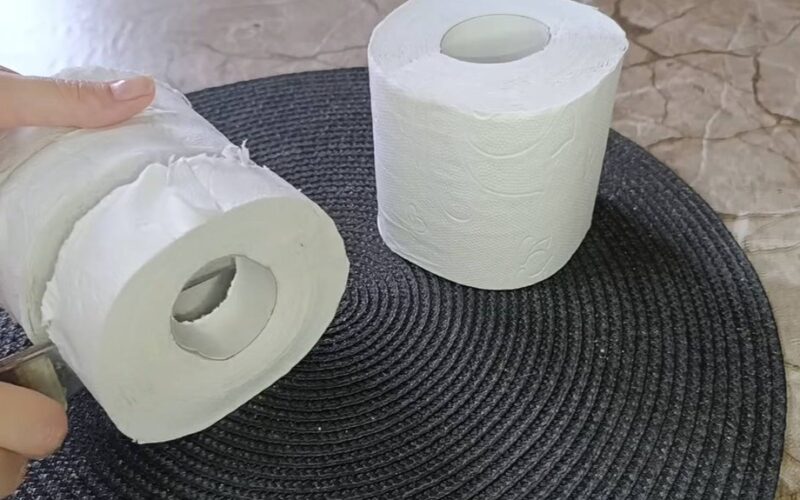 tualetinis popierius, supjaustytas kaip duona