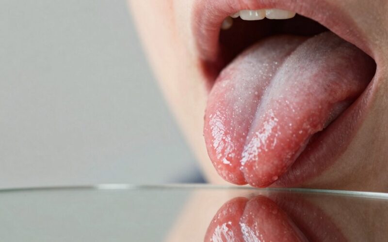 liežuvis rodo vidinę ligą