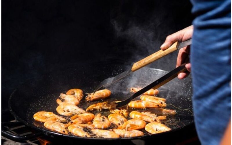 tu neteisingai kepi krevetes