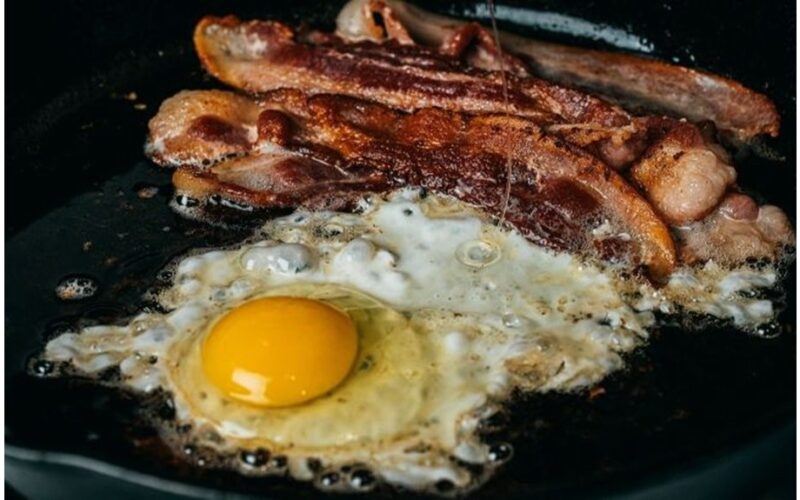 vengti kenksmingų ingredientų omlete
