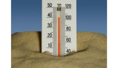 karščio kupolas atneša 40 °C