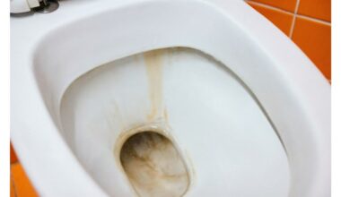 Pašalinkite tualeto rūdžių dėmes natūraliai