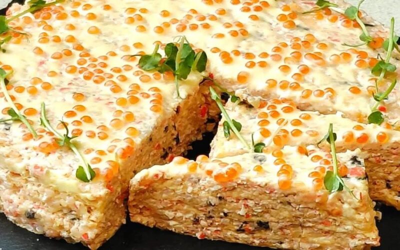 vaflių suši tortas atradimas