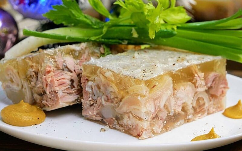 ingredientai neleidžia aspikui sustingti