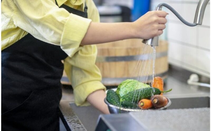 netikėti maisto produktai, kuriuos reikia plauti