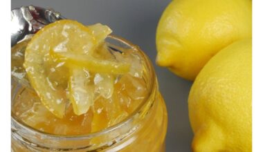 citrinų uogienės recepto ingredientai