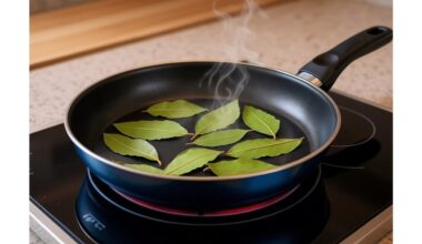 sauté su lauro lapų skanėstu