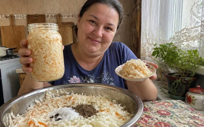 traški balta fermentuota kopūstai