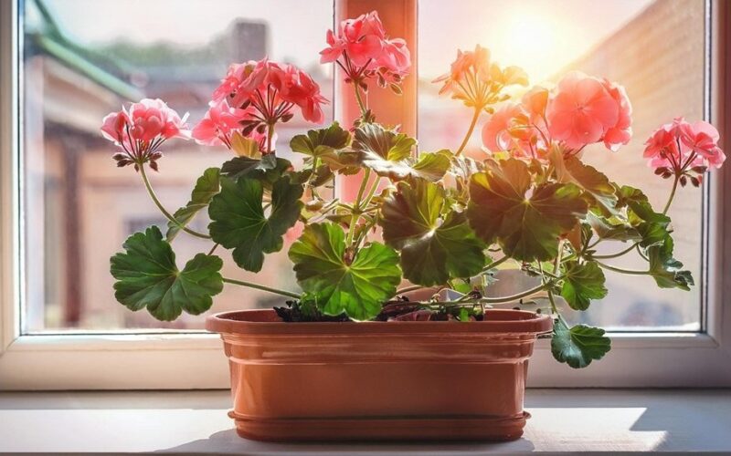 maistinės trąšos pelargonijoms
