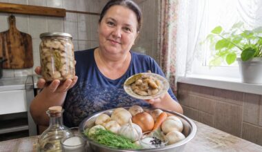 marinuoti grybai močiutės paslaptis