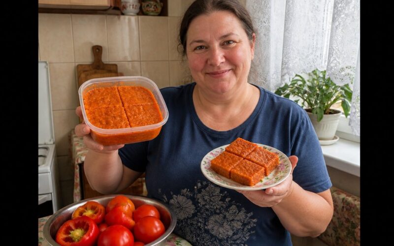 žiemos pomidorai ir paprikos